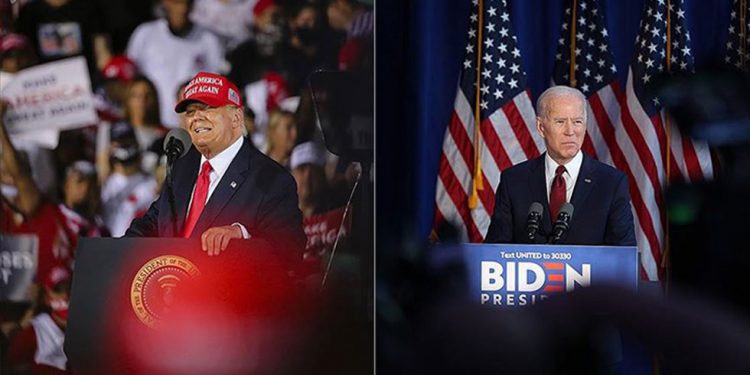 TRUMP Y BIDEN MANTIENEN DIFERENCIAS MÍNIMAS EN LOS ESTADOS DECISIVOS