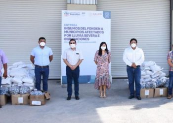 YUCATÁN DISTRIBUYE APOYOS DEL FONDEN ENFOCADOS A PREVENIR ENFERMEDADES EN 29 MUNICIPIOS