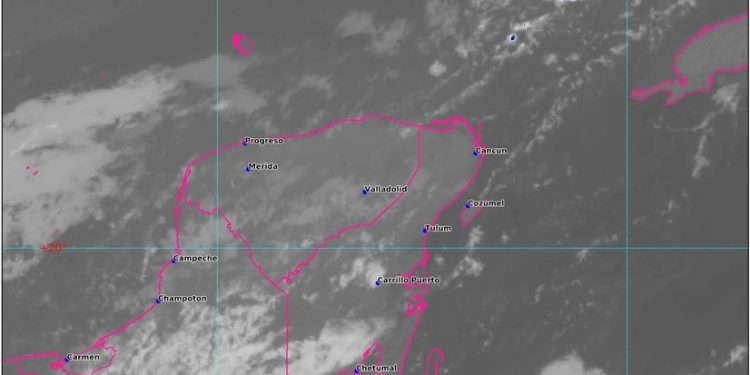 INGRESA FRENTE FRÍO 22 AL CARIBE MEXICANO