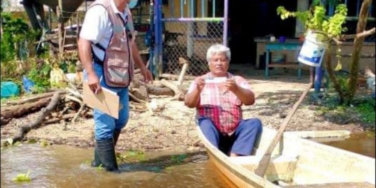 INICIA GOBIERNO DE MÉXICO ENTREGA DE APOYOS A DAMNIFICADOS POR INUNDACIONES EN TABASCO