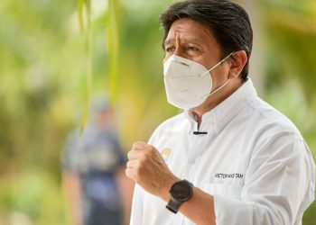 GOBIERNO DE VÍCTOR MAS, REFUERZA ACCIONES SANITARIAS EN FILTROS DE ENTRADA A TULUM