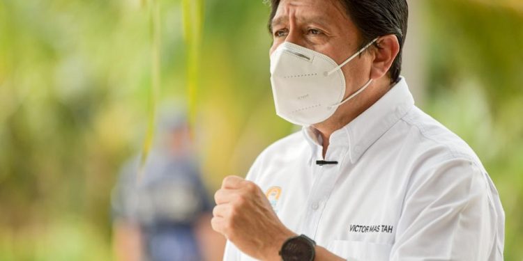 GOBIERNO DE VÍCTOR MAS, REFUERZA ACCIONES SANITARIAS EN FILTROS DE ENTRADA A TULUM