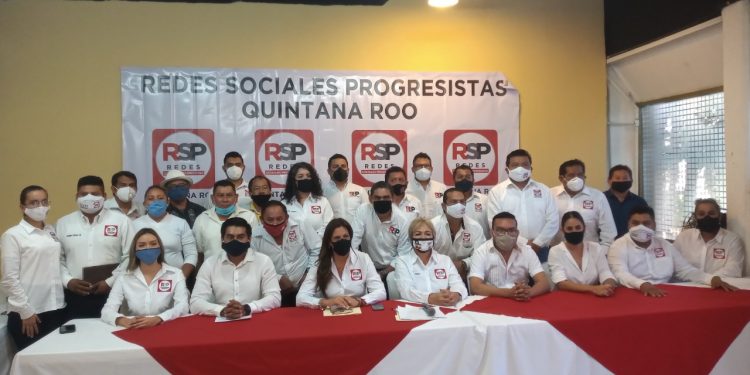 PRESENTAN ESTRUCTURAS DEL PARTIDO REDES SOCIALES PROGRESISTAS
