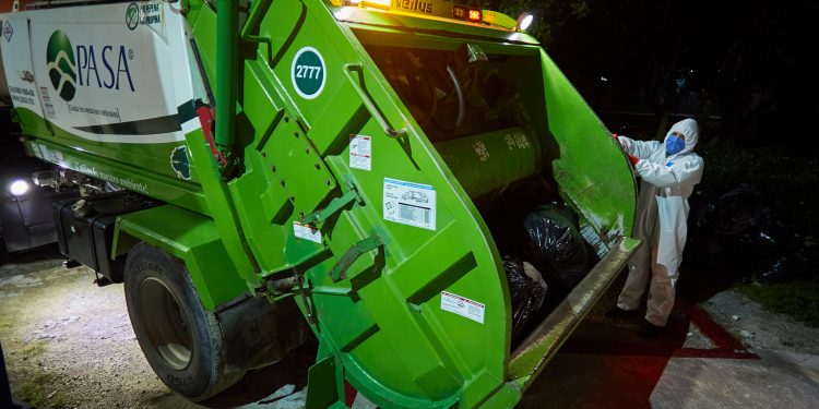 MÁS DE 82 TONELADAS DE RESIDUOS SÓLIDOS HA RECOLECTADO LA UNIDAD ESPECIAL DE PASA EN LOS HOSPITALES DE LA ISLA