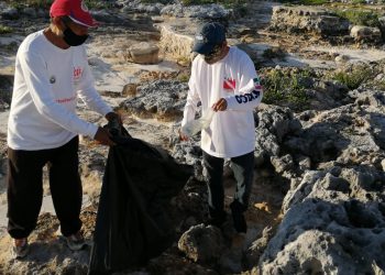 EN LO QUE VA DEL MES DE DICIEMBRE RETIRA ZOFEMAT MÁS DE TRES TONELADAS Y MEDIA DE DESECHOS SÓLIDOS DE COSTAS DEL LADO ORIENTAL