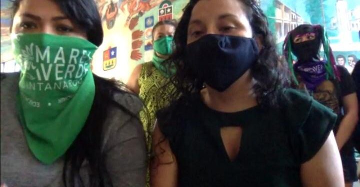 RED FEMINISTA QUINTANARROENSE NO LIBERARÁ INSTALACIONES DEL CONGRESO