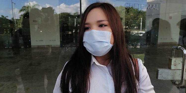 JOVEN MUJER DEL PARLAMENTO JUVENIL SE QUEJA DE AUTORITARISMO DE LA DIPUTADA FERNANDA TREJO