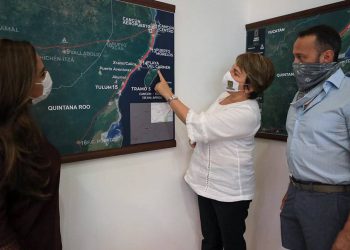 REITERA LAURA BERISTAIN RESPALDO AL TREN MAYA