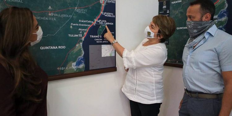 REITERA LAURA BERISTAIN RESPALDO AL TREN MAYA