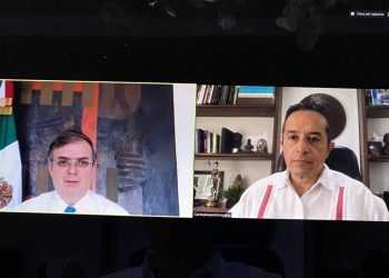 DIALOGA CARLOS JOAQUÍN CON MARCELO EBRARD