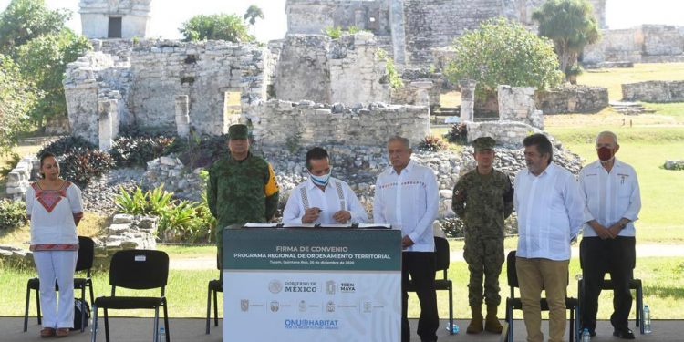 GOBIERNO DE BENITO JUÁREZ CELEBRA APOYO AL SURESTE MEXICANO