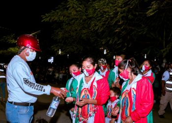 CONCLUYE SIN NOVEDAD, FESTEJOS GUADALUPANOS EN TULUM