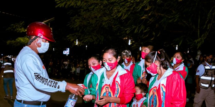 CONCLUYE SIN NOVEDAD, FESTEJOS GUADALUPANOS EN TULUM