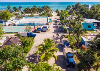 AGRADECEN VECINOS DE PUNTA ALLEN MEJORAMIENTO DE LA COMUNIDAD