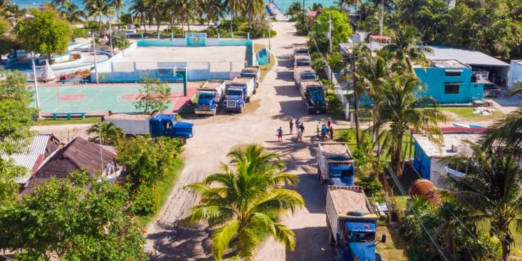 AGRADECEN VECINOS DE PUNTA ALLEN MEJORAMIENTO DE LA COMUNIDAD
