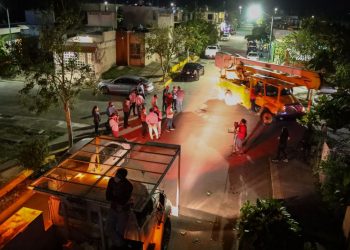 SUPERVISA LAURA BERISTAIN MANTENIMIENTO DE ILUMINACIÓN PARA MEJORAR SEGURIDAD