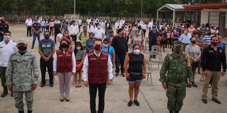 LLEVAN SEDENA Y GOBIERNO DE LAURA BERISTAIN “JORNADAS DE LABOR SOCIAL” A SOLIDARENSES
