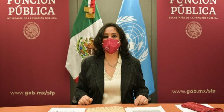 IRMA ERÉNDIRA SANDOVAL PRESENTA AVANCES DE MÉXICO AL INAUGURAR JORNADAS POR EL DÍA INTERNACIONAL CONTRA LA CORRUPCIÓN 2020