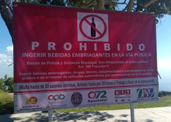 PROHÍBEN CONSUMO DE ALCOHOL EN EL BOULEVARD DE CHETUMAL