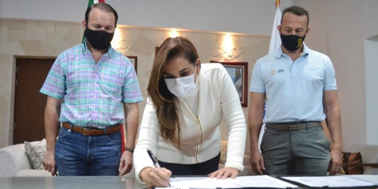 SUSCRIBE GOBIERNO DE BENITO JUÁREZ CONVENIO DE TREN MAYA