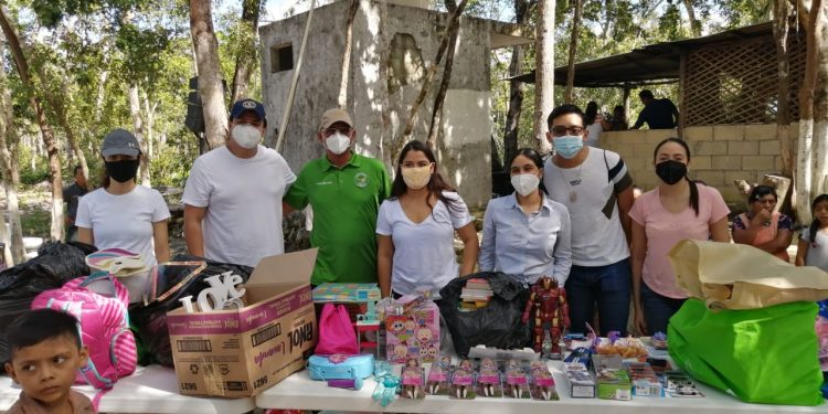 CELEBRAN A NIÑAS Y NIÑOS EN LOS FAISANES EN PLAYA DEL CARMEN