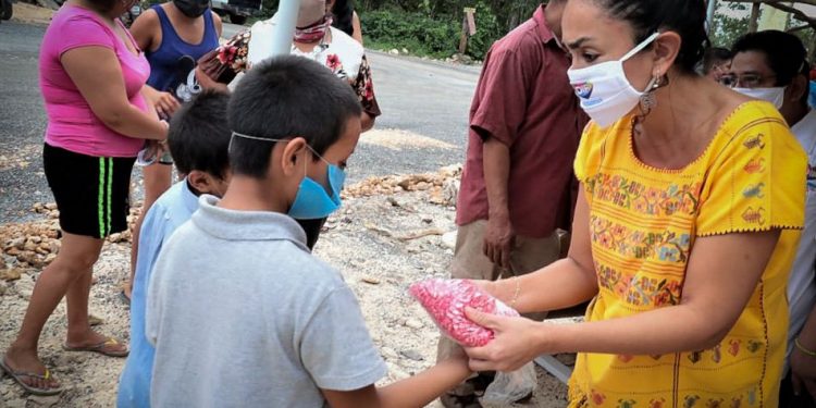 GOBIERNO DE LAURA BERISTAIN LLEVÓ A TRAVÉS DEL DIF BRIGADAS DE ATENCIÓN A FAMILIAS