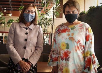 COINCIDIERON LAURA BERISTAIN Y TATIANA CLOUTHIER EN APOYAR A LA GENTE, REACTIVAR MUNICIPIOS Y EMPODERAR A LAS MUJERES