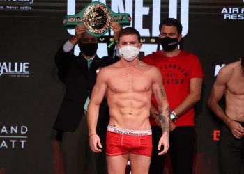 ‘CANELO’ Y SMITH REGISTRAN 168 LIBRAS Y DEJAN TODO LISTO PARA SU PELEA
