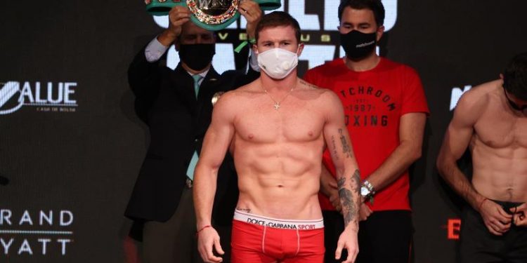 ‘CANELO’ Y SMITH REGISTRAN 168 LIBRAS Y DEJAN TODO LISTO PARA SU PELEA