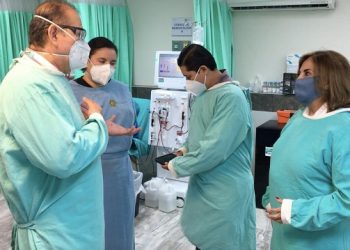 SUPERVISAN NUEVA SALA DE HEMODIÁLISIS DEL HOSPITAL “DR. JUAN GRAHAM”