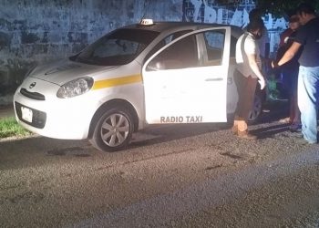 PRESUNTOS LADRONES DESPOJAN A UN TAXISTA DE SU UNIDAD
