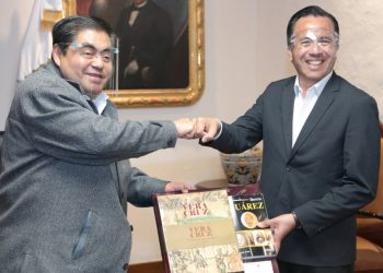 REFRENDAN GOBERNADORES MIGUEL BARBOSA Y CUITLÁHUAC GARCÍA RESPALDO AL PRESIDENTE ANDRÉS MANUEL LÓPEZ OBRADOR