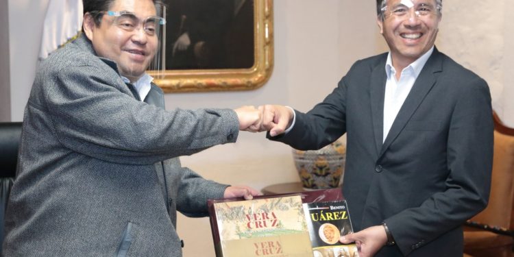 REFRENDAN GOBERNADORES MIGUEL BARBOSA Y CUITLÁHUAC GARCÍA RESPALDO AL PRESIDENTE ANDRÉS MANUEL LÓPEZ OBRADOR