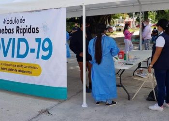 INFORMAN CALENDARIO PARA PRUEBAS RÁPIDAS DE COVID EN CHETUMAL
