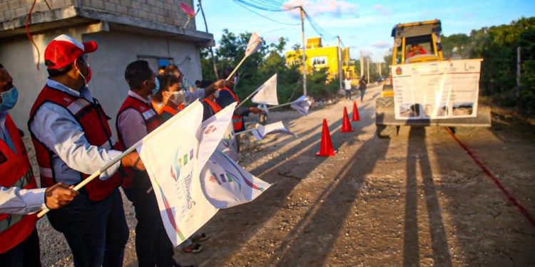 IMPULSA GOBIERNO DE ISLA MUJERES OBRAS DE GRAN IMPACTO SOCIAL EN RANCHO VIEJO
