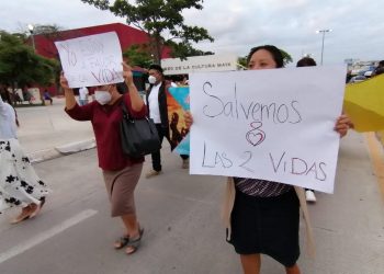 ORGANIZACIONES PRO-VIDA MARCHAN EN CONTRA DEL ABORTO