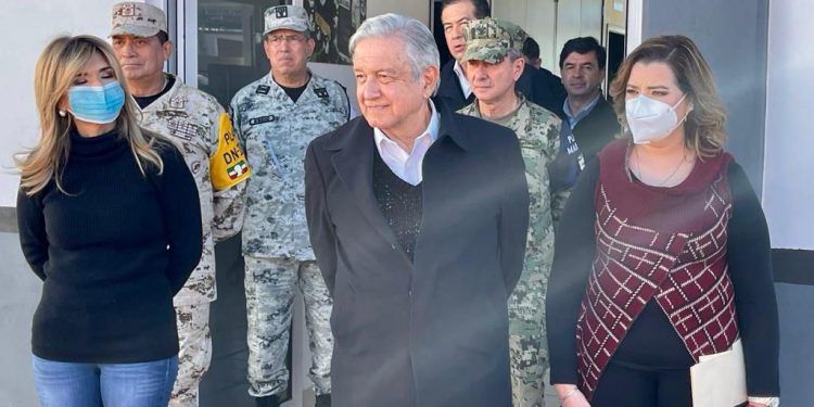 PRESIDENTE LÓPEZ OBRADOR INAUGURÓ INSTALACIONES DE LA GUARDIA NACIONAL EN MOCTEZUMA, SONORA