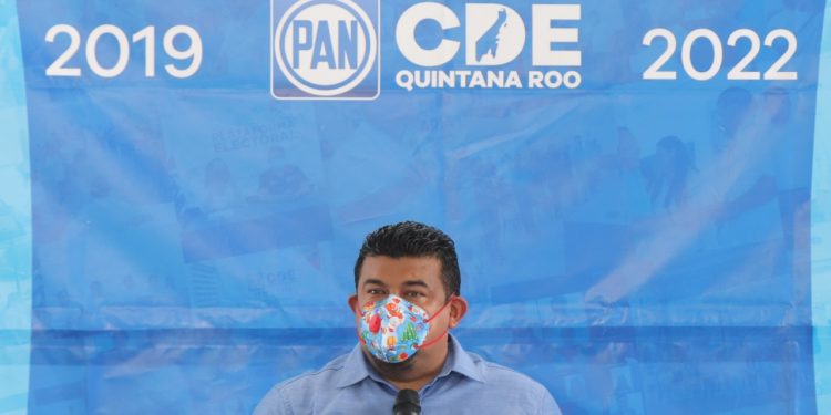AUTORIZA CONSEJO ESTATAL DEL PAN EN Q. ROO A COMISIÓN PERMANENTE ESTATAL PARA SUSCRIBIR CONVENIOS DE COALICIÓN.