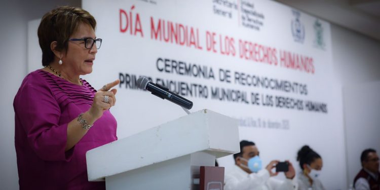 “EL COMPROMISO DE MI GOBIERNO HA SIDO EL DE PROMOVER, RESPETAR, PROTEGER Y GARANTIZAR LOS DERECHOS HUMANOS DE TODOS”: LAURA BERISTAIN