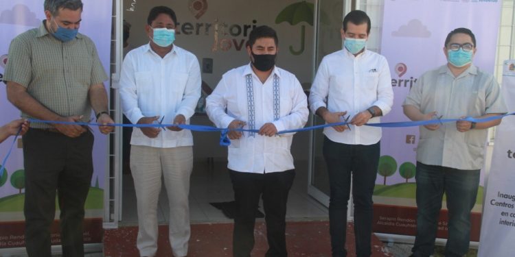 INAUGURAN CENTRO TERRITORIO JOVEN – CLUB POR LA PAZ EN OPB