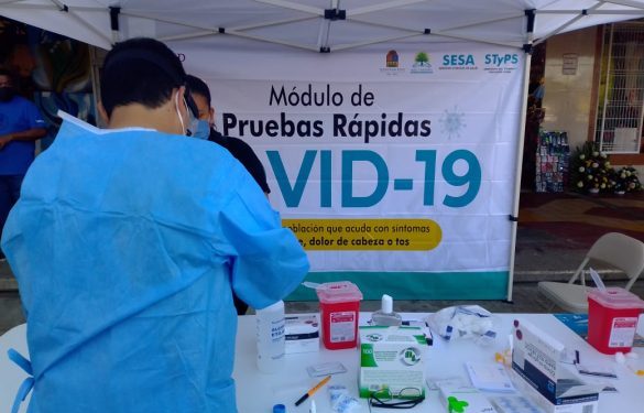 CONTINÚA LA APLICACIÓN DE PRUEBAS RÁPIDAS EN CHETUMAL
