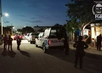 POLICIA DE BACALAR Y CUSTODIO DETENIDOS POR RATEROS