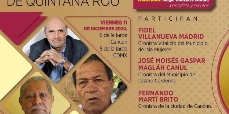 INVITAN A CONVERSATORIO “CULTURA, IDENTIDAD Y DESARROLLO EN EL NORTE DE QUINTANA ROO”