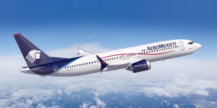 REINICIA AEROMÉXICO OPERACIONES CON SUS BOEING 737 MAX