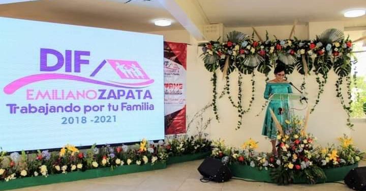 RINDE INFORME VIRTUAL PRESIDENTA DEL DIF MUNICIPAL DE EMILIANO ZAPATA, TABASCO