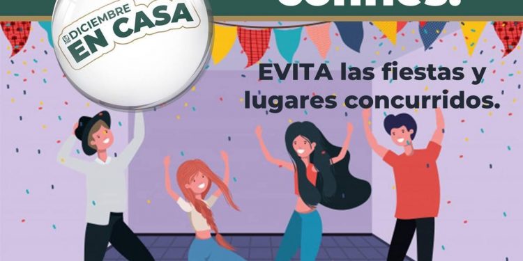 CANTAR, REÍR, ABRAZAR Y PARTIR PIÑATAS EN CELEBRACIONES DECEMBRINAS, UN RIESGO DE CONTRAER COVID-19