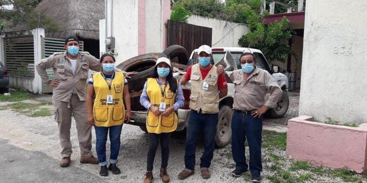COLOCAN “OVITRAMPAS” PARA FRENAR DENGUE EN ZONA MAYA