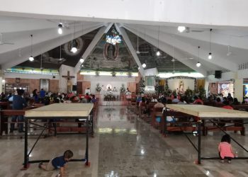 FELIGRESES RESPETARON MEDIDAS SANITARIAS Y NO HUBO AGLOMERACIONES PARA CELEBRAR A LA VIRGEN DE GUADALUPE