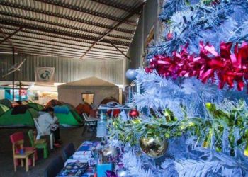 MIGRANTES EN CIUDAD FRONTERIZA DE TIJUANA VIVIRÁN NAVIDAD LEJOS DE CASA