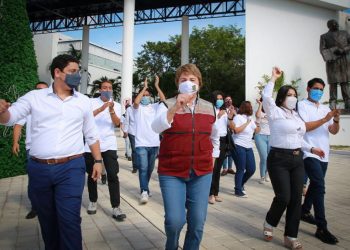 ALIENTA LAURA BERISTAIN A JÓVENES A COMPROMETERSE CON EL PORVENIR EN SOLIDARIDAD